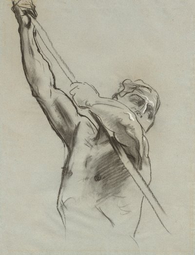 Torso masculino com pólo, 1890-1900. de John Singer Sargent