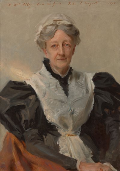 Mary Eliza Mead (nascida Mary Eliza Scribner, 1822–1896) de John Singer Sargent