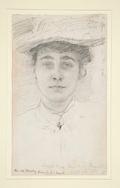 Senhorita N. Huxley de John Singer Sargent