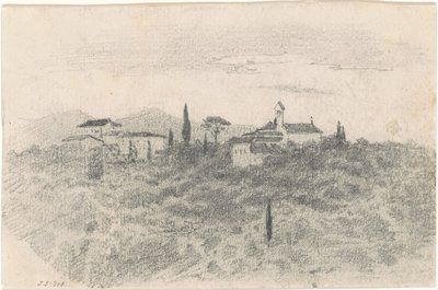 Mosteiro [reto] de John Singer Sargent