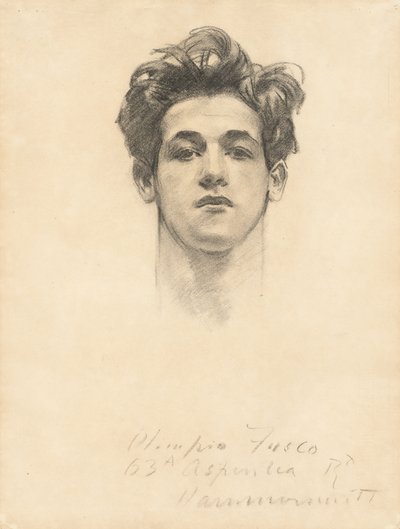 João C. Fusco, c. 1900-1910. de John Singer Sargent