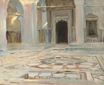 Pavimento, Cairo de John Singer Sargent