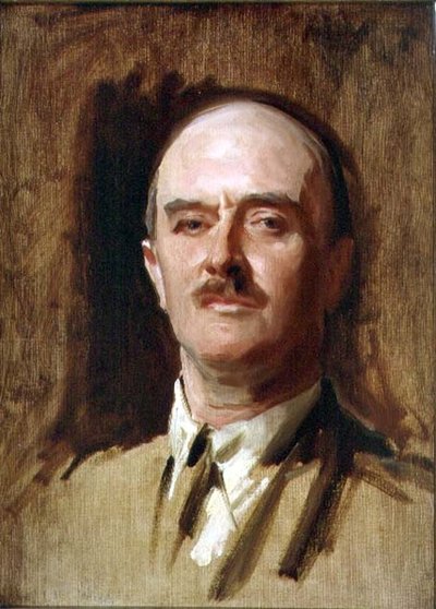 Retrato do Marechal de Campo Visconde Allenby (1861-1936) (óleo sobre tela) de John Singer Sargent
