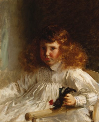 Retrato de Leroy King quando menino, 1888 de John Singer Sargent