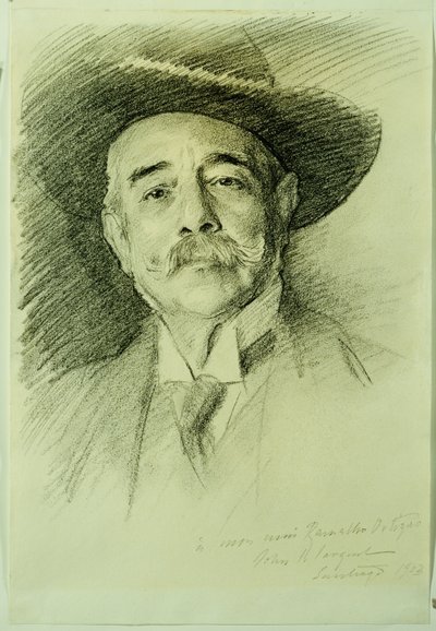 Portrait of Ramacho Ortigao, 1903 de John Singer Sargent