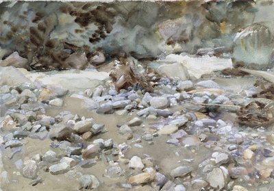 Leito do rio de John Singer Sargent