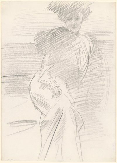Mulher sentada de John Singer Sargent