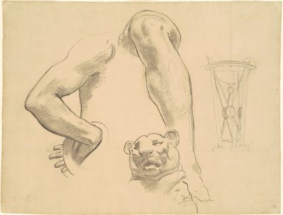 Estudos para a Arte Clássica e Romântica, c. 1921. de John Singer Sargent