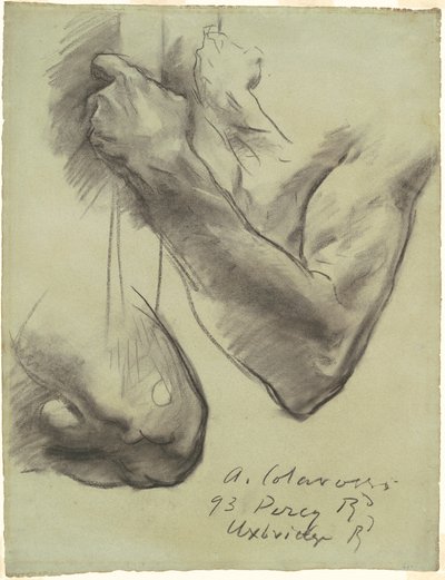 Estudos para "Triunfo da Religião" de John Singer Sargent