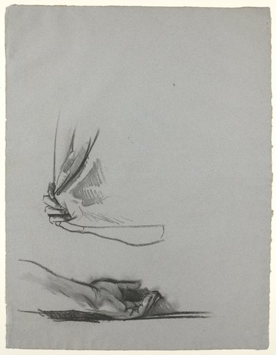 Estudos de mãos de John Singer Sargent