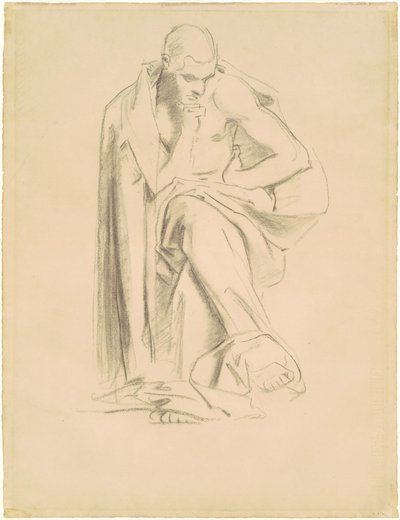 Estudo para "Filosofia" de John Singer Sargent