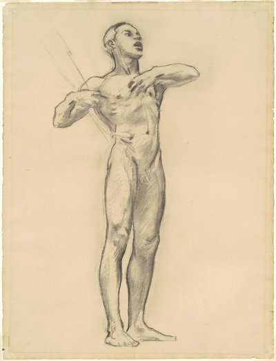 Estudo de Orfeu para "Arte Clássica e Romântica" de John Singer Sargent
