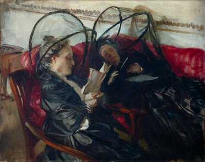 Sueco:  Mosquiteiros Myggnät de John Singer Sargent