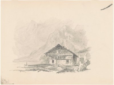 Chalé Suíço, 1869. de John Singer Sargent