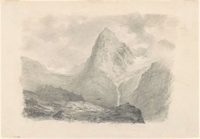 Os Alpes [reto] de John Singer Sargent