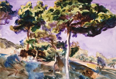 Árvores de John Singer Sargent