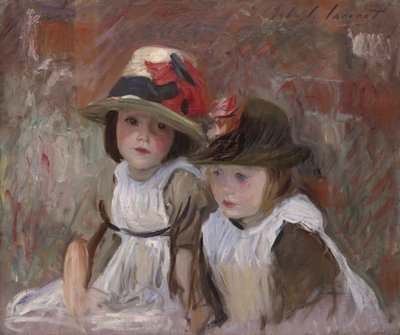 Aldeão Crianças, 1890 de John Singer Sargent