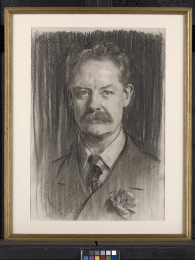 William Henry Grenfell, 1912 (carvão sobre papel) de John Singer Sargent