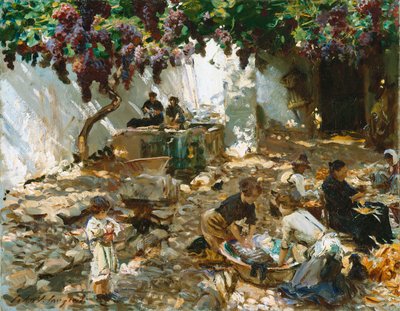 Mulheres no trabalho de John Singer Sargent
