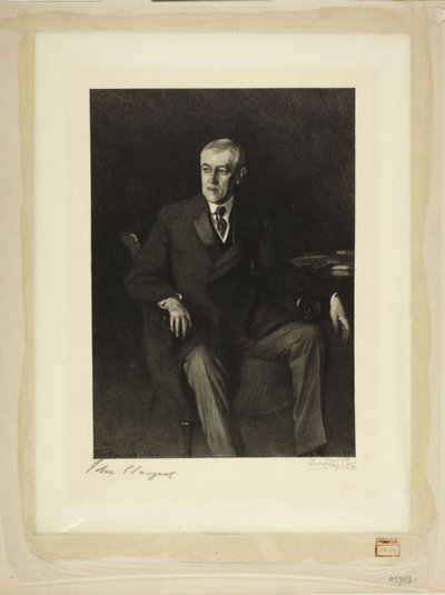 Woodrow Wilson de John Singer Sargent