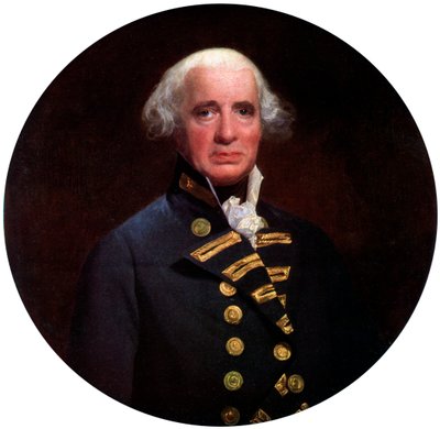 Almirante Richard, conde de Howe, 1794, c1920 de John Singleton Copley