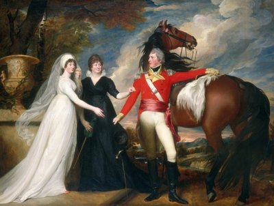 Coronel William Fitch e Suas Irmãs Sarah e Ann Fitch, 18001801. de John Singleton Copley