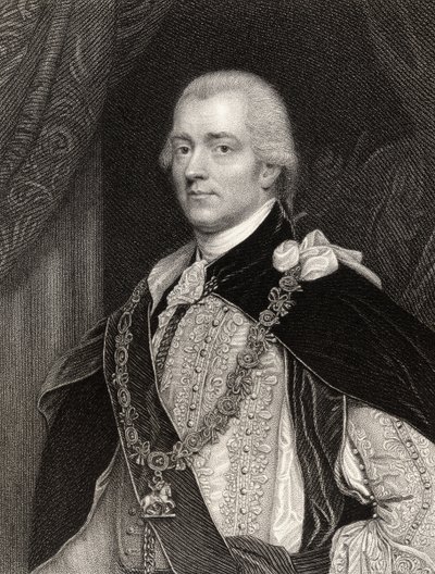 George John Spencer, 2º Conde Spencer, gravado por B. Holl (1808-84), de &39;National Portrait Gallery, volume II&39;, publicado c.1835 de John Singleton Copley