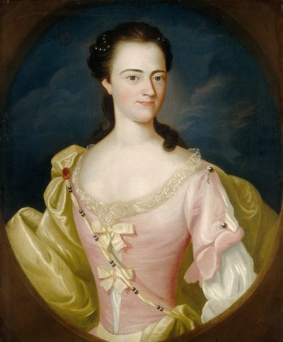 Jane Browne, 1756. de John Singleton Copley