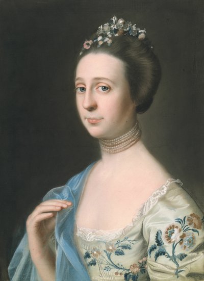 Sra. Henry Hill Anna Barrett, c. 176570. de John Singleton Copley