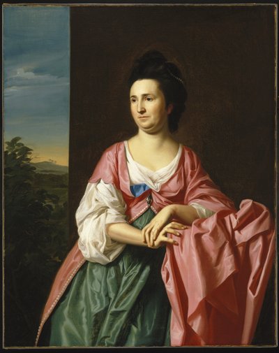 Sra. Sylvester Gardiner, nascida Abigail Pickman, anteriormente Sra. William Eppes de John Singleton Copley