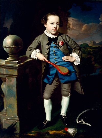 Retrato de um menino, c.1758-60 (óleo sobre tela) de John Singleton Copley
