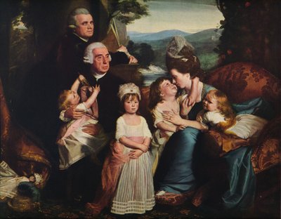 A Família Copley, 1776-1777 de John Singleton Copley