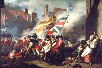 A morte do major Peirson, 6 de janeiro de 1781, 1783. de John Singleton Copley