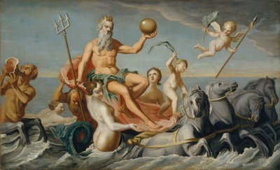 O regresso de Neptuno, ca. 1754. de John Singleton Copley