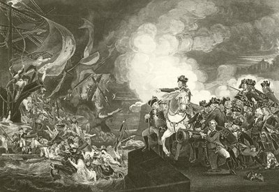 O cerco de Gibraltar de John Singleton Copley