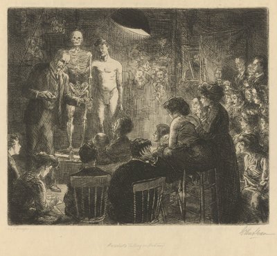 Anschutz Falando de Anatomia de John French Sloan