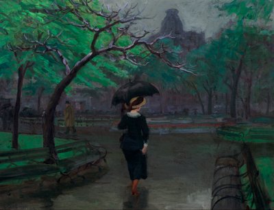 Spring Rain, Nova Iorque de John French Sloan