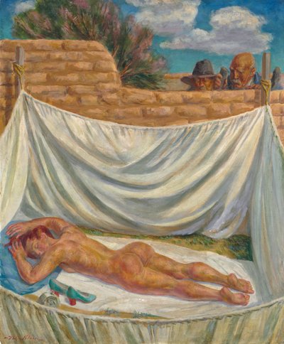 Susanna em Santa Fé de John French Sloan