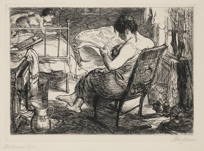 A Página da Mulher de John French Sloan
