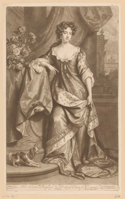 Retrato de Anna da Dinamarca de John Smith
