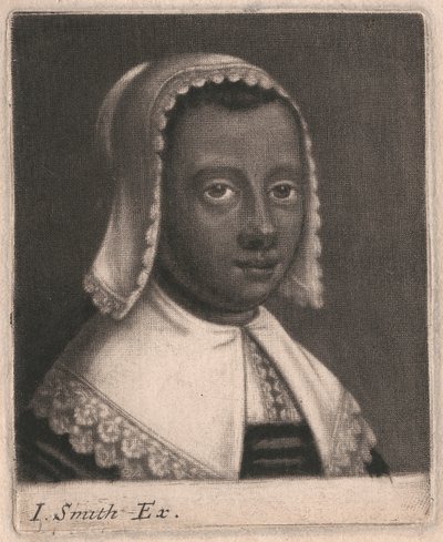 Cabeça e Ombros de uma Jovem Mulher em Perfil de Três Trimestres à Direita de John Smith