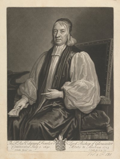 Reverendo Edward Fowler, Bispo de Gloucester de John Smith