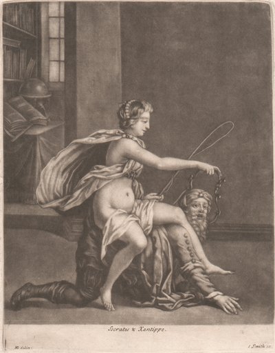 Sócrates e Xantippe de John Smith