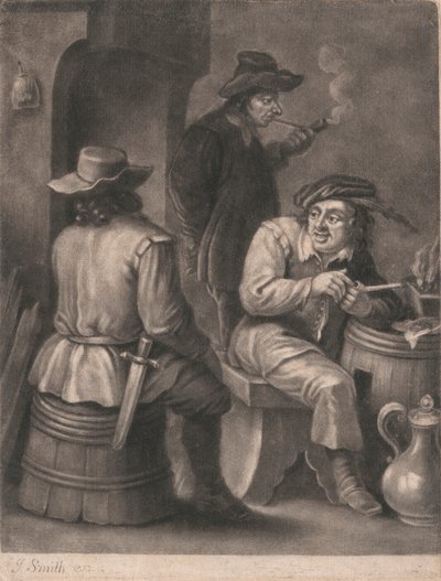 Alguns fumadores de John Smith