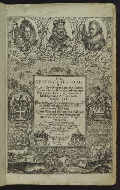 "The General Historie of Virginia, New-England, and the Summer Isles", 1624 de John Smith 2