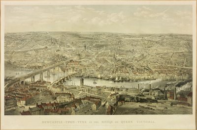 Newcastle upon Tyne no reinado da rainha Victoria de John Storey