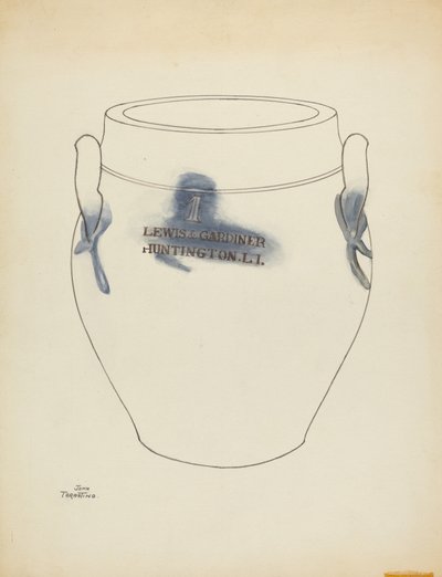 Crock, c. 1953. de John Tarantino