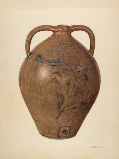 Jarro para Vinho, Sidra, ou Vinagre, c. 1941. de John Tarantino
