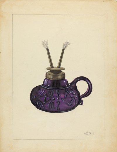 Lâmpada, c. 1940. de John Tarantino