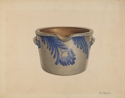 Panela de Leite, provavelmente 1940. de John Tarantino